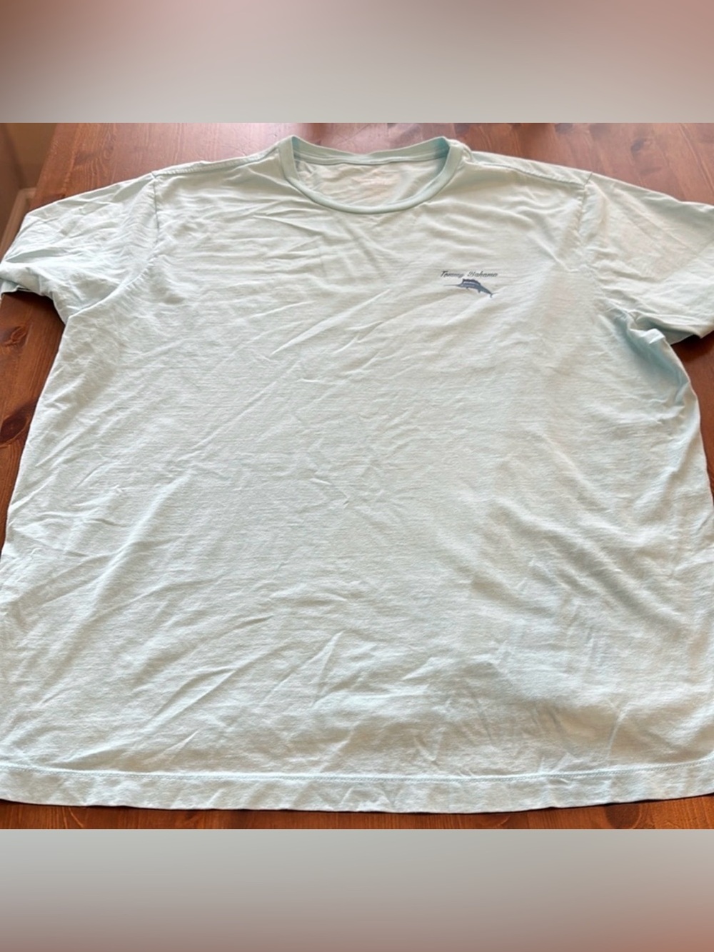 Tommy Bahama Light Blue Short Sleeve Tee Size 2XLB - Make Ship Happen
